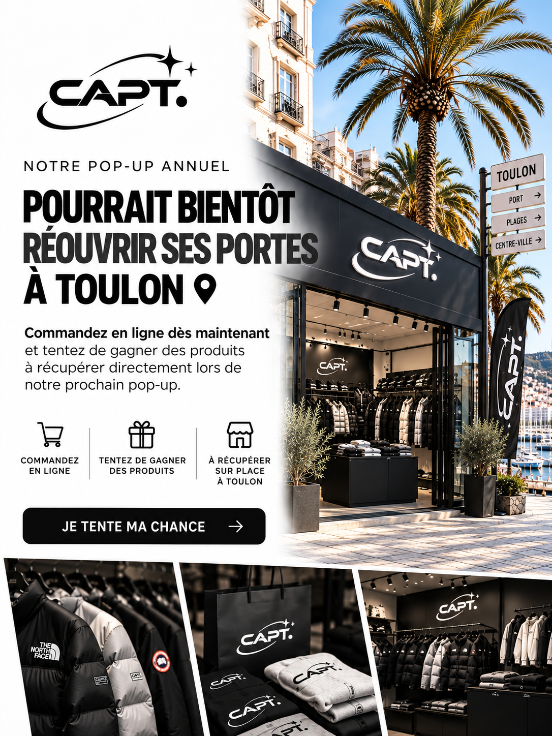 CAPT : notre pop-up annuel pourrait bientôt réouvrir ses portes à Toulon
